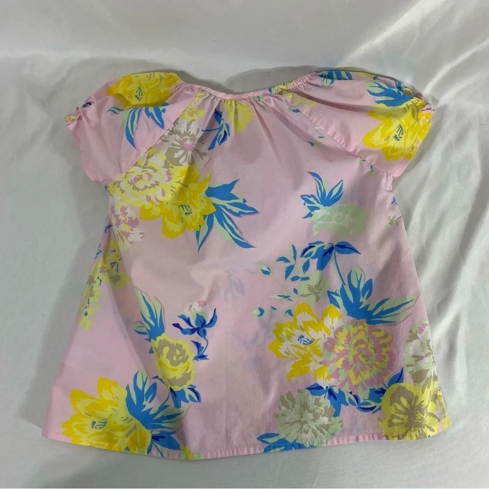 OshKosh B’gosh Girl’s Tropical Floral Pink Top